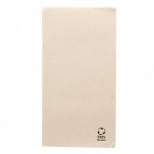 PAQ 30 SERVILLETAS CANGURO MARRON 40X40 PUNTA PUNTA